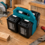 Batteriholder til Makita 14V/18V – 4 eller 6 pladser - Image 2