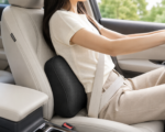 Lumbar Cushion for Car Seat with Removable Cover - Image 2