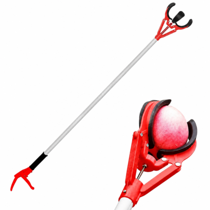 Fruit Picker with Grabbing Claw and Long Handle for Fruit Trees