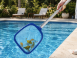 Fine Mesh Pool Skimmer for Leaves, Insects and Debris - Image 2