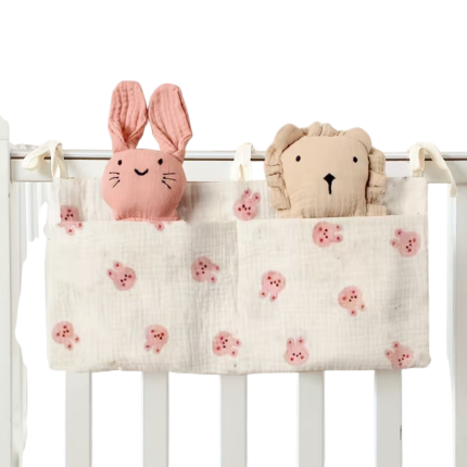 Cot Organiser for Crib and Pram – 2 Pockets