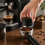 Espresso fordelingsværktøj 58 mm med justerbar tamper - Image 2