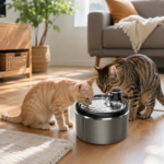 Trådløs kattevandfontæne med sensor – 2,6 liter - Image 2