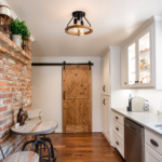 Rustik loftlampe med 3 lyskilder og E27-fatninger - Image 2