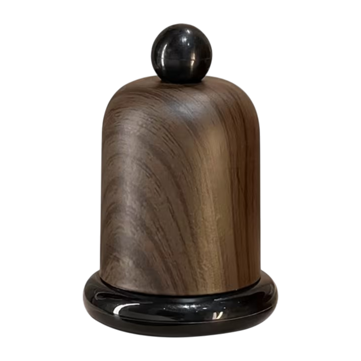 image (2) Toothpick Holder with Lid and Ball-Shaped Top