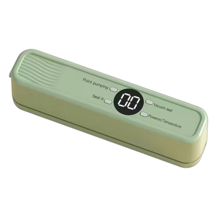 Portable Vacuum Sealer with 60 KPa Suction, USB-C and 1200 MAh Battery