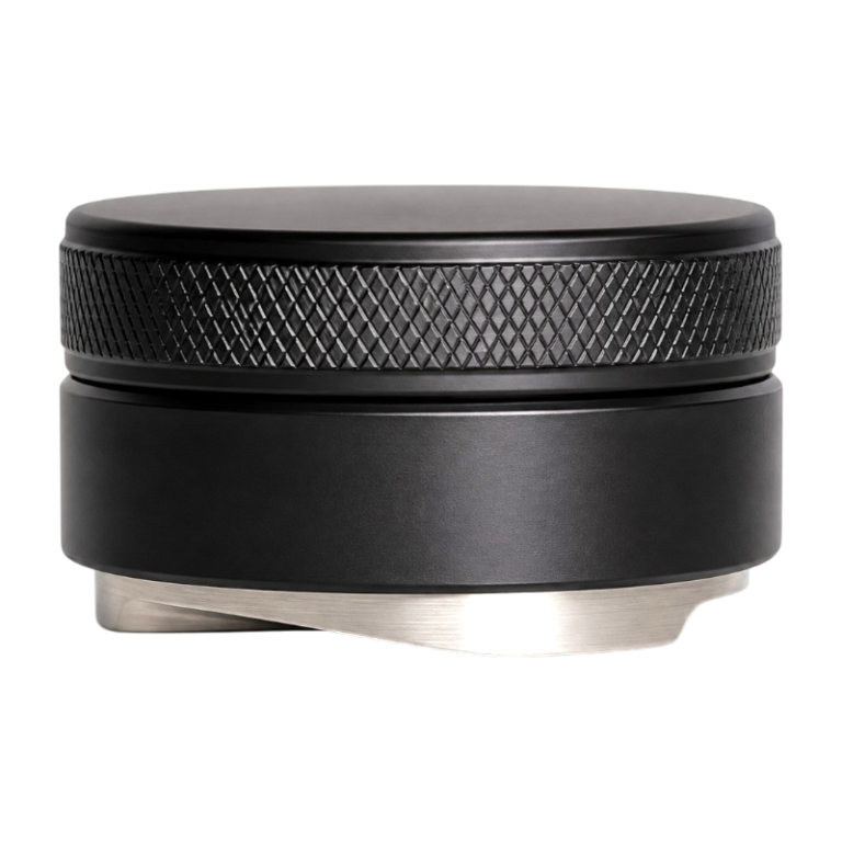 Espresso fordelingsværktøj 58 mm med justerbar palm tamper og tre skrå fordelingsflader
