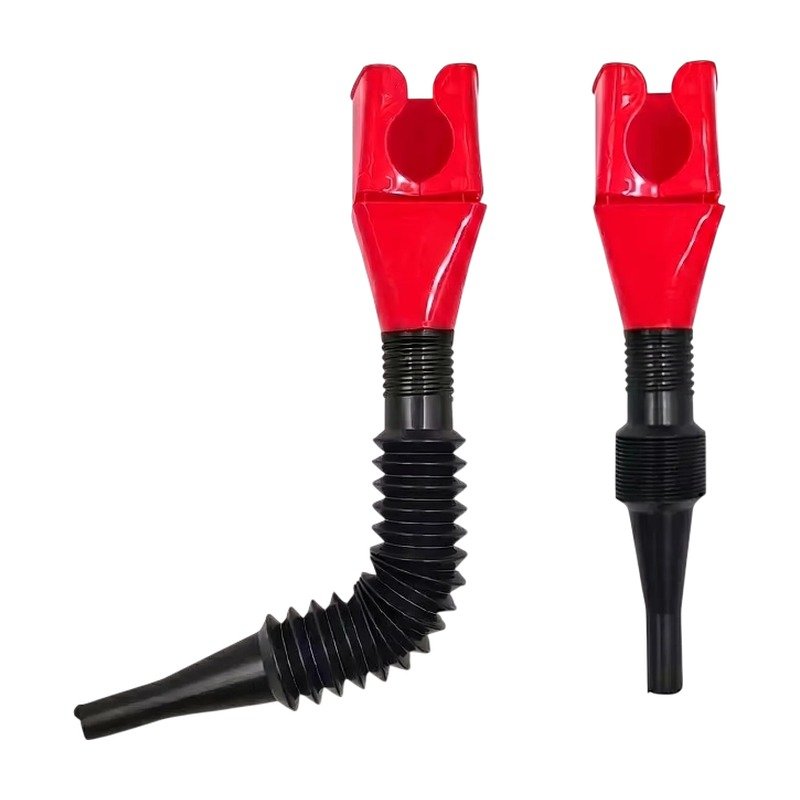 Oil Filling Funnel 2-Piece Set with Lock and Narrow Spout for Controlled Filling