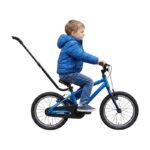 Training Rod for Children's Bike with Support and More Controlled Learning for the First Rides