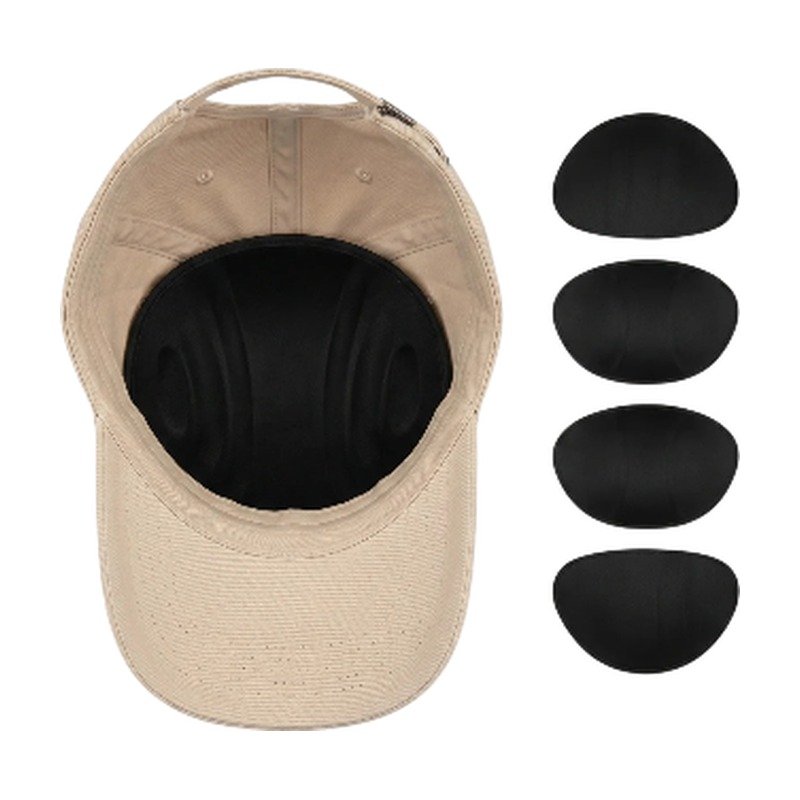 Sweatbands for Caps in Black, White and Black/White 12 Pcs. for Dry Forehead and Comfortable Fit