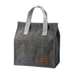 Thermal Lunch Box Bag in Black, Pink, Blue and Red with Carry Handles and Insulated Storage