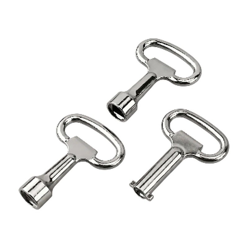 Angle Wrench Set with 3 Pieces for Technical Locks, Electrical Cabinets and Triangle and Square Profiles Angle Wrench Set with 3 Pieces for Technical Locks, Electrical Cabinets and Triangle and Square Profiles