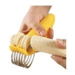 Banana and Cucumber Slicer for Even Slices and Easy Cutting of Fruit and Vegetables