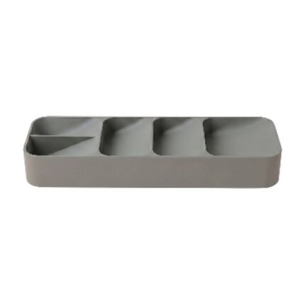 Bamboo Cutlery Tray - Adjustable Drawer Insert for Sorting and Organised Storage in Kitchen Drawers