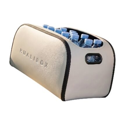 Storage Box for Car Seat with Large Capacity, Zip and Handle for Passenger Seat or Boot