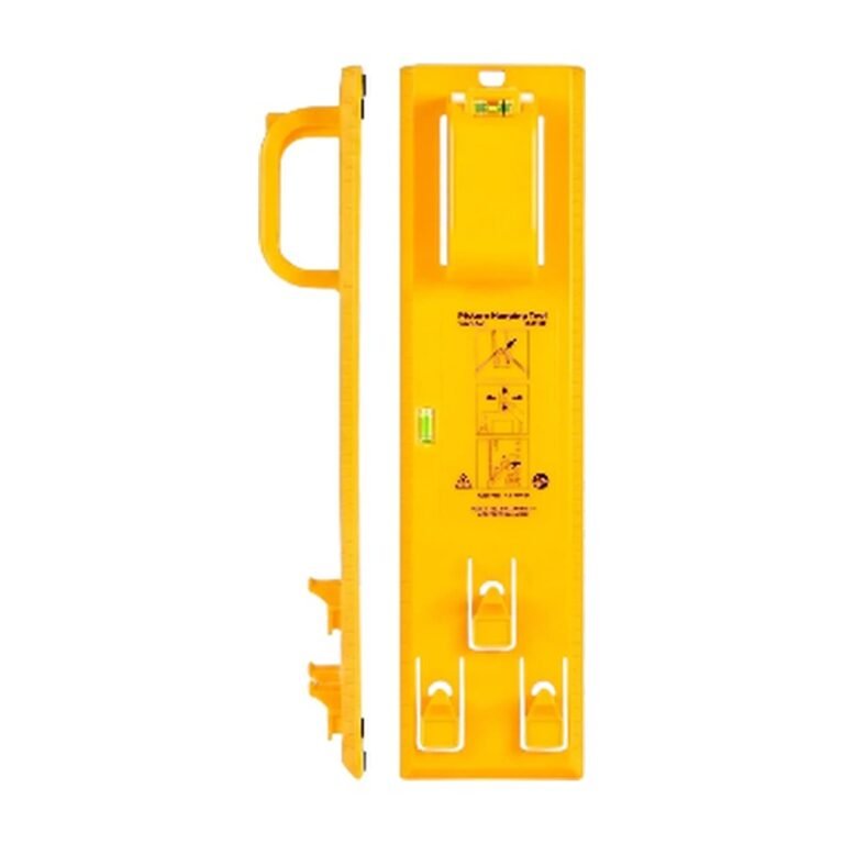 Picture Hanging Tool for Precise Picture Mounting with Built-In Spirit Levels and Easy Marking