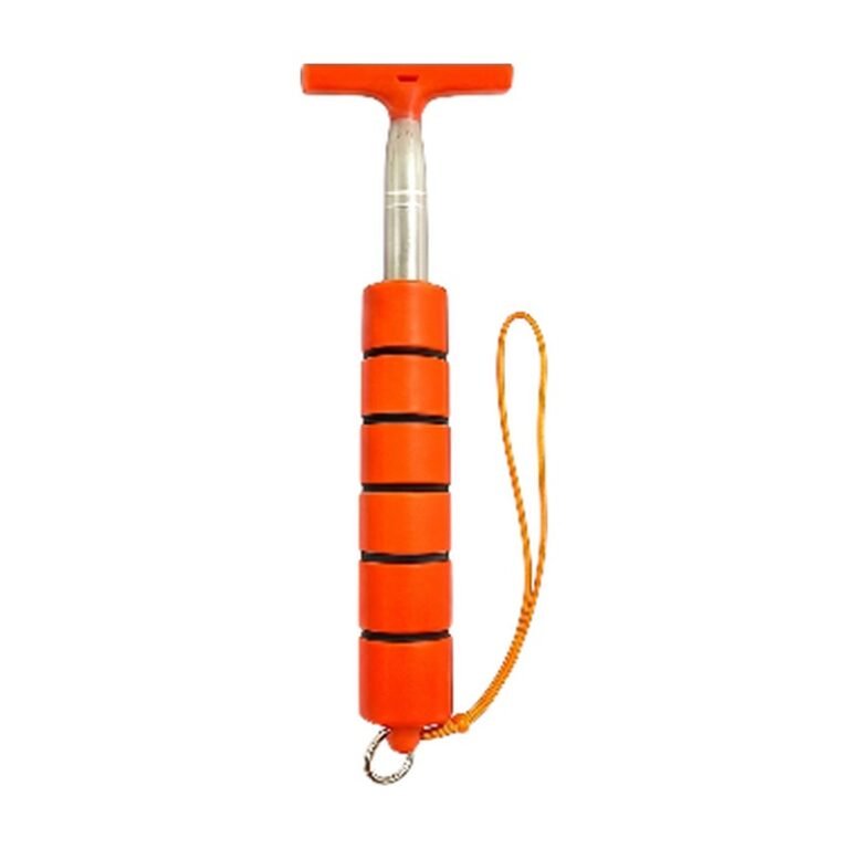 Car Mirror Scraper in Orange, Black, Blue, Green and Pink with Adjustable Handle for Ice and Frost on Mirrors