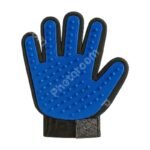 Dog Grooming Glove with Hair Removal and Gentle Massage for Daily Coat Care