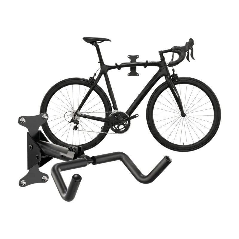 Metal Bike Wall Mount for Horizontal Storage and Space-Saving Wall Installation