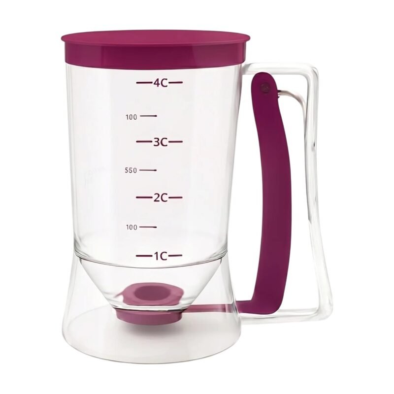 Dough Dispenser with Precise Measurement, Transparent Design and Easy Dosing for Baking