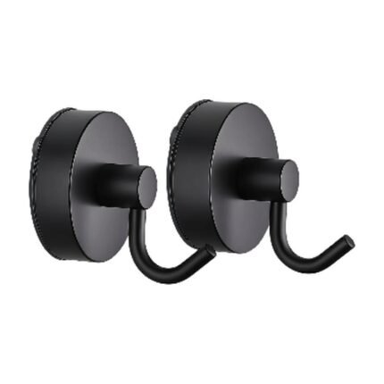 Wall Hooks with Suction Cup Set of 2 for Hanging Without Drilling and Mounting on Smooth Walls