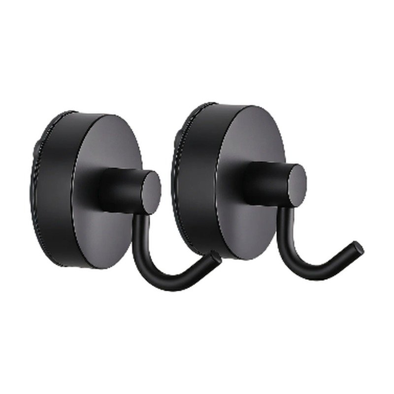 Wall Hooks with Suction Cup Set of 2 for Hanging Without Drilling and Mounting on Smooth Walls