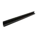 Door Bottom Seal in Black Rubber – for Less Draught and Noise at the Bottom of the Door in Daily Use