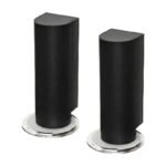 Door Magnet Set in White, Grey and Black – Holds the Door Open and Is Installed Without Drilling