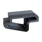 White Door Stopper for Windows and Doors with Anti-Collision and Easy Installation, 2 Pcs.