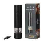 Electric Spice Grinder with Automatic Operation and Uniform Grinding for Salt, Pepper and Dried Spices