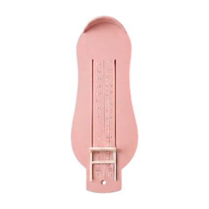 Foot Measuring Device for Children in Pink, Blue and Green – with Adjustable Slider and Scale for Accurate Measurement at Home
