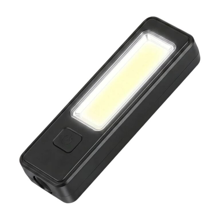 Rechargeable Lighter Torch Black 2 in 1 with COB Light and Electric Ignition for Camping
