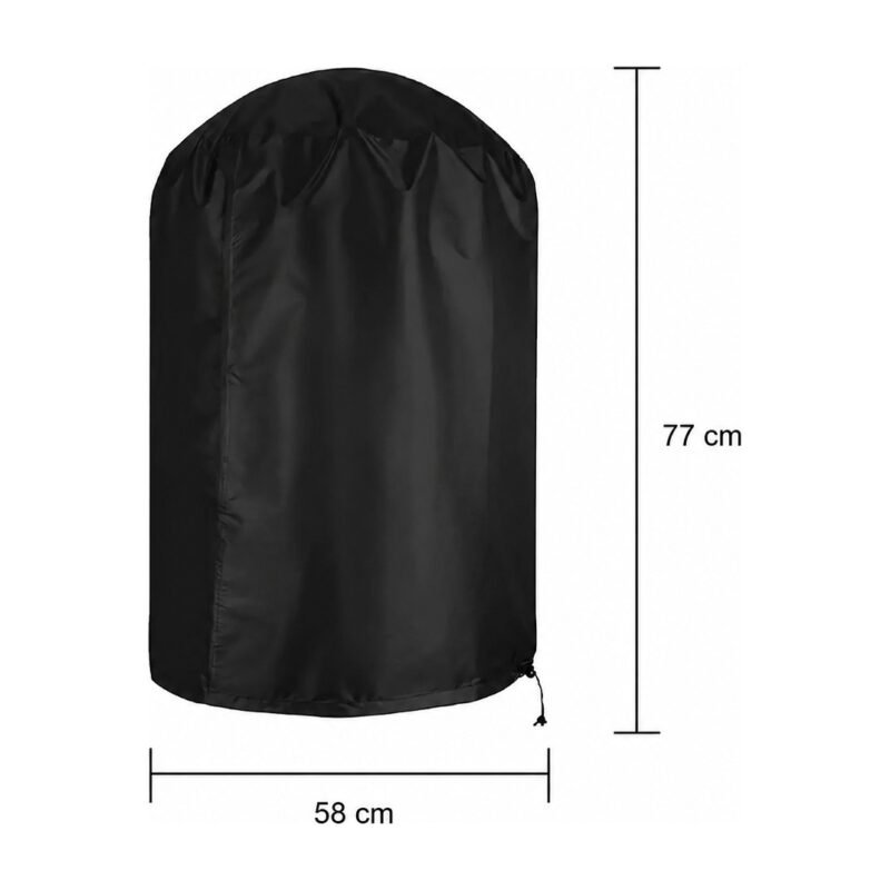Grill Cover for Waterproof Protection and Secure Fastening for Outdoor Grill