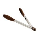 Grill Tongs in Stainless Steel for Safe Handling and Serving at the Grill and Cooking