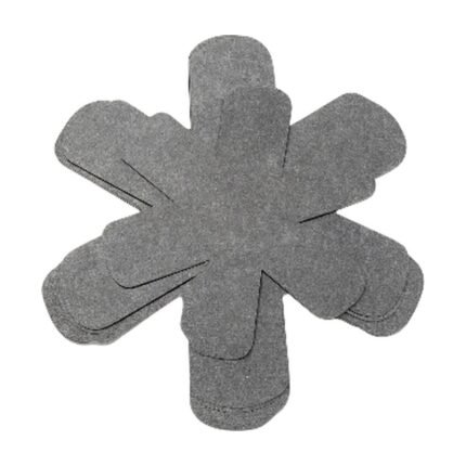Felt Trivet in Flower Shape for Protection of Pots, Pans and Surfaces in the Kitchen