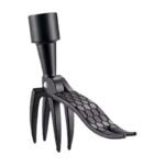 Hoeset with Claws for Soil Loosening and Weed Removal with Ergonomic Design for Beds
