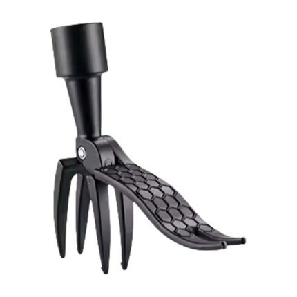 Hoeset with Claws for Soil Loosening and Weed Removal with Ergonomic Design for Beds