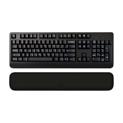 Wrist Support for Keyboard in Black and White with Comfort and Support for Computer Use
