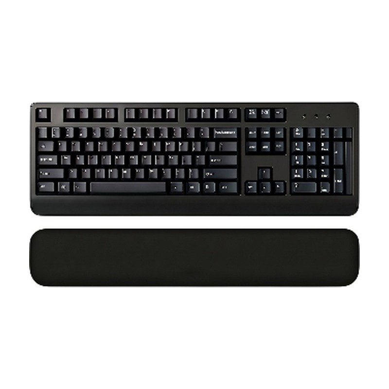 Wrist Support for Keyboard in Black and White with Comfort and Support for Computer Use