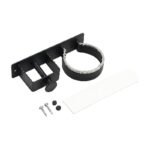 Metal Hair Dryer Holder with Wall Mounting and Organised Storage for the Bathroom