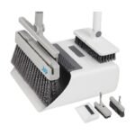 Integrated Sweeping Set for Compact Storage and Easy Collection in the Home for Hard Floors