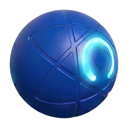 Interactive Dog Chew Toy with Automatic Bounce, Light and Long-Lasting Entertainment