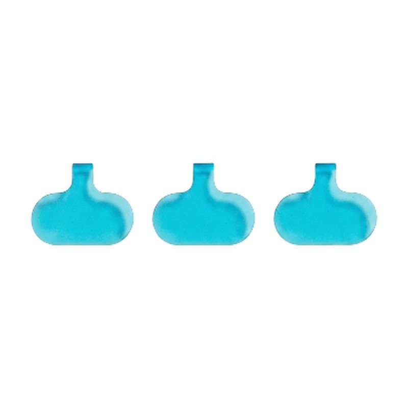 Cable Labels for Cable Organisation in Sky Blue, Yellow, Navy Blue, Green and Orange for Quick Identification