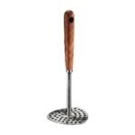 Potato Masher in Stainless Steel with Ergonomic Handle for Smooth and Lump-Free Mash in the Kitchen