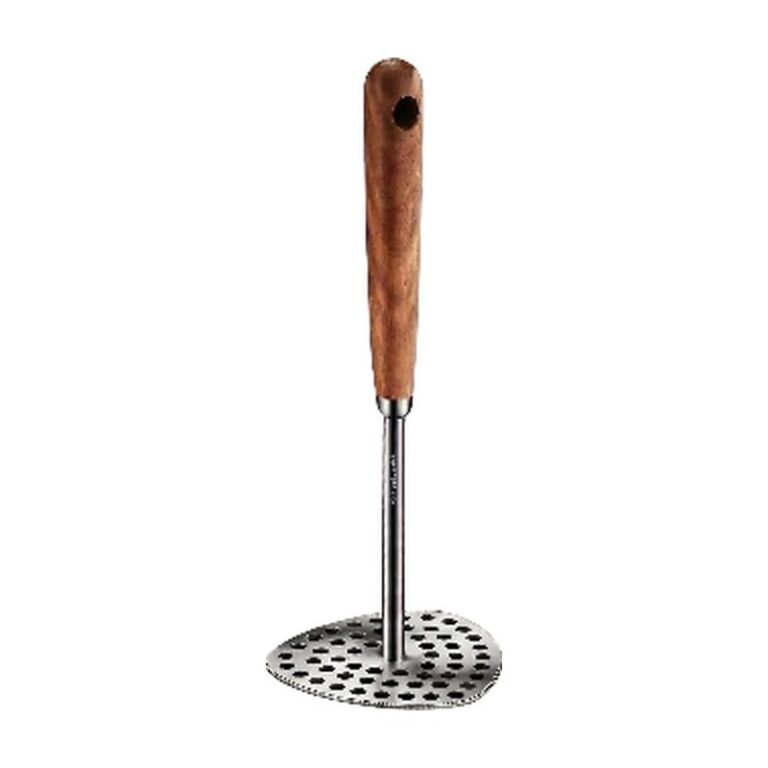 Potato Masher in Stainless Steel with Ergonomic Handle for Smooth and Lump-Free Mash in the Kitchen