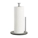 Kitchen Roll Holder in Stainless Steel in Black, Silver and Gold with Stable Base and Easy Access on the Table