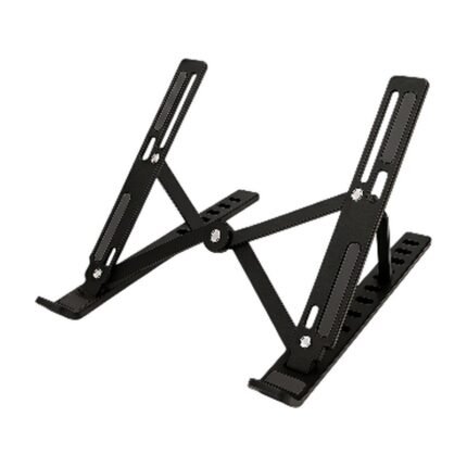 Laptop Stand with Adjustable Height and Foldable Design for Comfortable Placement at Work and Study