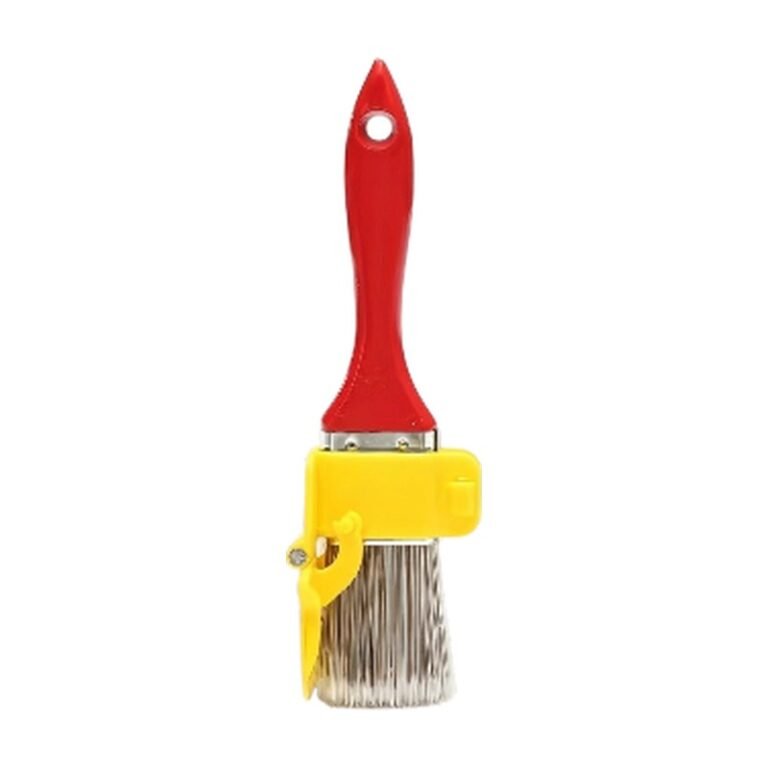 Edge Brush with Edge Guide for Precise Edges and Ergonomic Grip, Lightweight Model for Detail Painting