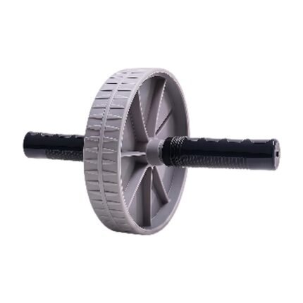 Grey Design Ab Wheel for Core Training and Strength Training for Abdomen and Back in Compact Format