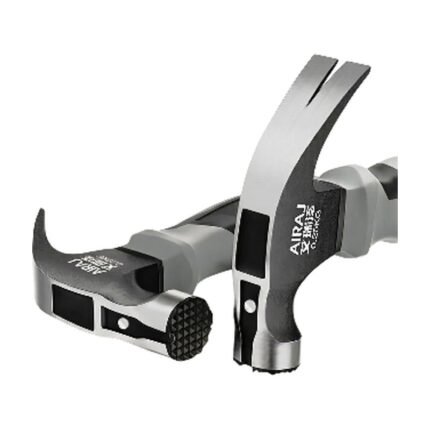 Mini Claw Hammer with Non-Slip Handle and Compact Format for Nail Driving and Nail Removal